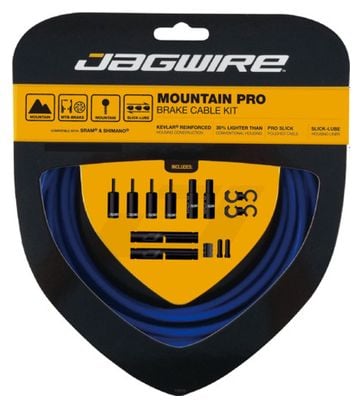 Jagwire Mountain Pro Brake Kit Sid Blue