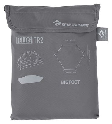 Tapis de Sol Sea To Summit TELOS TR2 BigFoot Gris