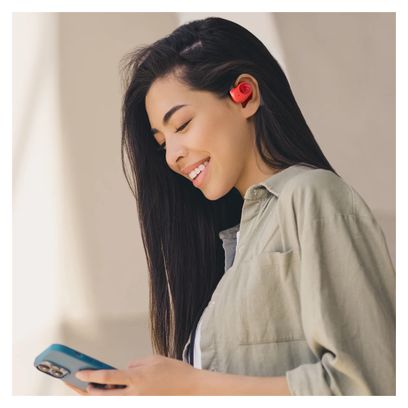 Ecouteurs à conduction osseuse HAYLOU PurFree OW01 Bluetooth Rouge