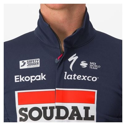 Castelli Perfetto RoS 2 Soudal Quick Step 2023 Blue Long Sleeve Jacket
