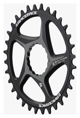 RaceFace Cinch Direct Mount Wide Shimano 12V Black chainring