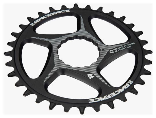 RaceFace Cinch Direct Mount Wide Shimano 12V Zwart kettingblad