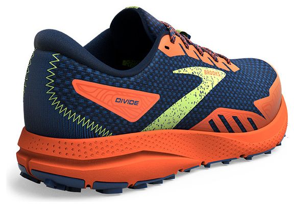 Chaussures Trail Brooks Divide 4 Rouge Bleu Homme 40.1/2