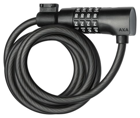 AXA Serrure À Câble Resolute C8-180 Code - Noir