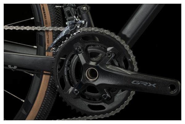 Cube Nuroad Pro Gravel Bike Shimano GRX 10S 700 mm Metal Black 2023