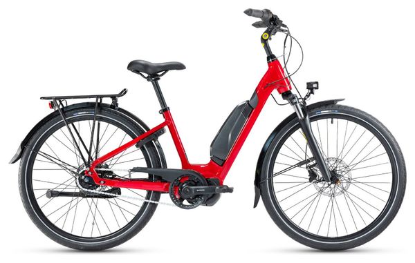 Vélo de Ville Électrique Gitane e-City Steps 28'' Shimano Nexus 5V 418Wh Rouge Rubis 2021
