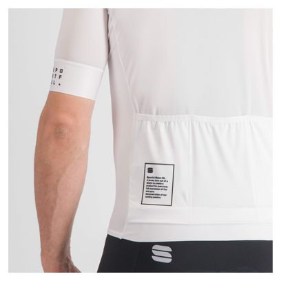 Maillot de manga corta Sportful SRK Blanco