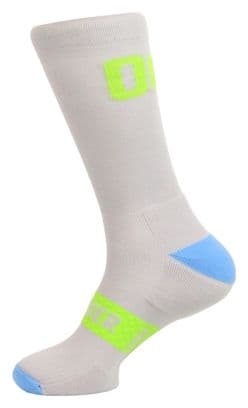 Chaussettes de cyclisme unisexes avec renforts hauts Mooquer Grey Stan Evo II