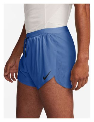 Short Splité Nike Dri-Fit ADV Aeroswift 4in Bleu Homme