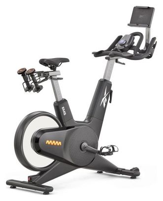 Vélo Indoor Cycling Reebok Z-Tech - Kinomap et Zwift - roue d'inertie 20kg - frein électromagnétique - poids max 150kg