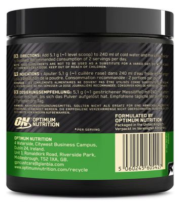 Glutamine Powder (630g) - Optimum Nutrition - Glutamine