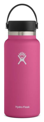 Gourde Isotherme Hydro Flask Wide Mouth With Flex Cap 946 ml Carnation
