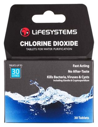 Pastilles de Purification Lifesystems Dioxyde de Chlore (x30)