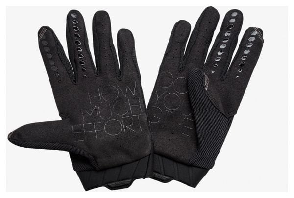 Lange Handschuhe 100% Geomatic Schwarz / Kohle