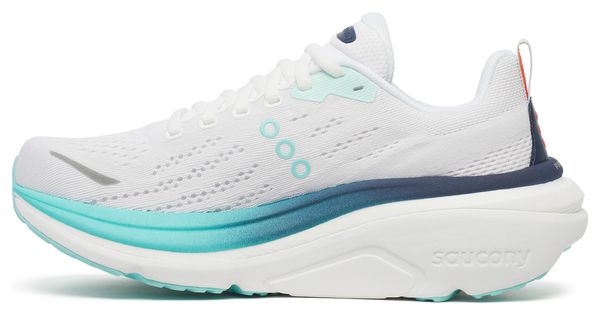 Saucony Hurricane 25 hardloopschoenen wit/blauw dames