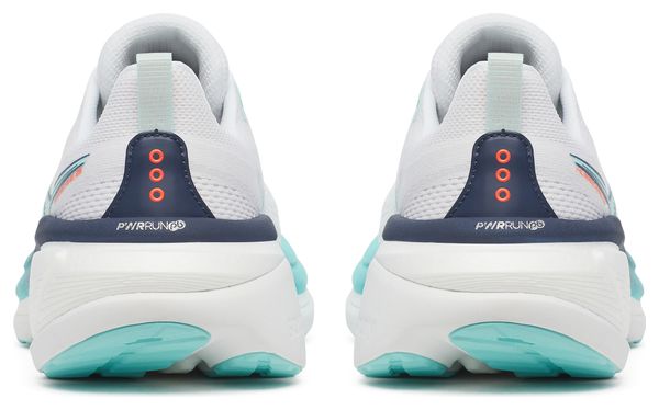 Saucony Hurricane 25 hardloopschoenen wit/blauw dames