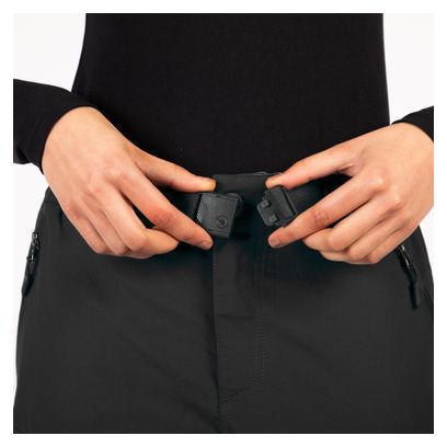 Pantalones cortos 3/4 con piel Endura Hummvee Negro Mujer