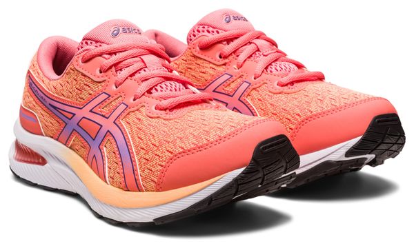 Asics Gel Cumulus 24 GS Running Shoes Coral Child