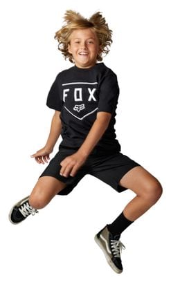 T-Shirt Fox Shield Enfant Noir