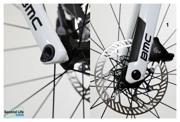 Team Pro Bike - BMC Ag2r TeamMachine Road 01 Straßenrad - Campagnolo Super Record 'Damien Touzé' Weiß 2021