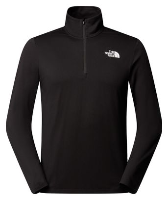 Maillot Manches Longues The North Face 24/7 1/4 Zip Noir