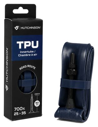 Cámara de aire ligera Hutchinson TPU 700 mm, válvula Presta de 60 mm