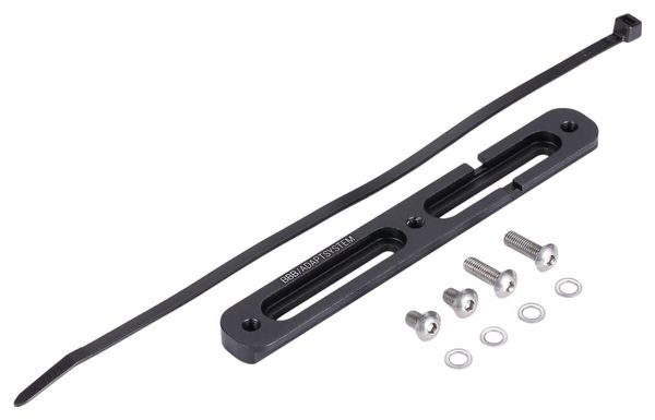 Adaptateur de Porte-Bidon BBB AdaptRail Small Noir