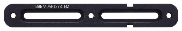 Adaptateur de Porte-Bidon BBB AdaptRail Small Noir