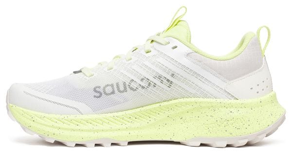 Saucony Ride TR2 Weiß/Gelb Damen Running-Schuhe