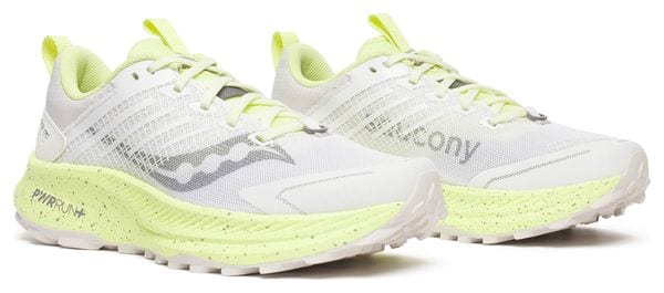 Saucony Ride TR2 Weiß/Gelb Damen Running-Schuhe