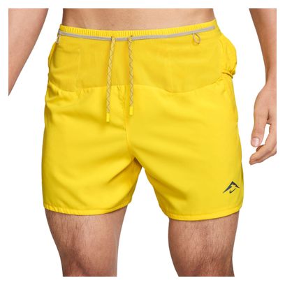 Heren Nike Dri-Fit ADV Second Sunrise 5in Geel Korte Broek