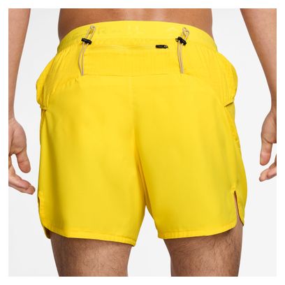 Heren Nike Dri-Fit ADV Second Sunrise 5in Geel Korte Broek