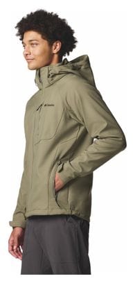 Heren Columbia Cascade Ridge III Groen Softshell Jas