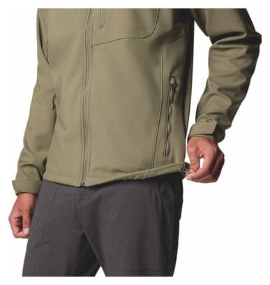 Giacca softshell Columbia Cascade Ridge III Verde Uomo