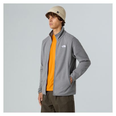 The North Face Glacier Fleece Jas Grijs Man