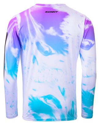 Maillot Manches Longues Enfant Kenny Elite Violet/Blanc