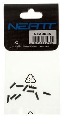 NEATT Gear Cable End Caps - Black