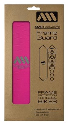 All Mountain Style Honeycomb 9 pcs Frame Guard Kit - Magenta