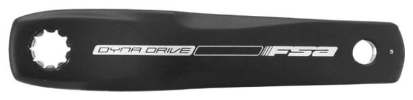 MANIVELLE DROITE + GAUCHE FSA 170mm NOIR ISIS POUR BOSCH ET PANASONIC SUR LEADER FOX CK-310