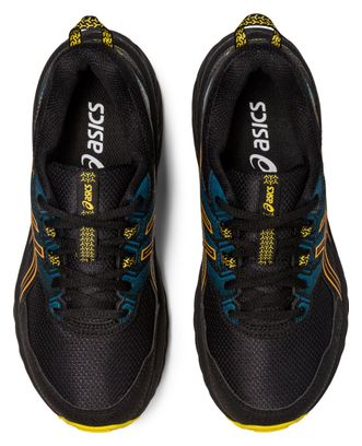 Chaussures de Trail Running Asics Pre Venture 9 GS Noir Jaune Enfant