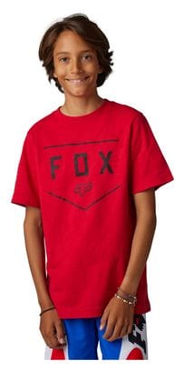 Fox Shield Kinder T-Shirt Flame Rot