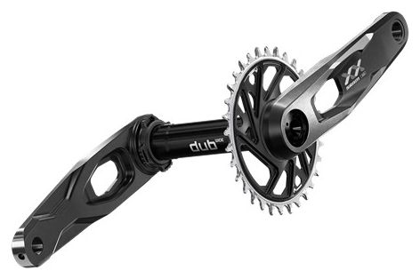Sram XX DH T-Type DUB Wide 34-tooth 7-speed CL55 Black Crankset (Without Bottom Bracket)