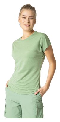Camiseta de manga corta para mujer Odlo <strong>Ascent 365</strong> Caqui