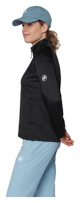Giacca in pile Mammut Crag ML nera da donna