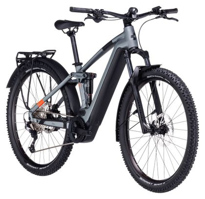 Cube Stereo Hybrid 120 Pro 625 Allroad Elektrische Volledig geveerde MTB Shimano Deore 12S 625 Wh 29'' Flash Grey 2023