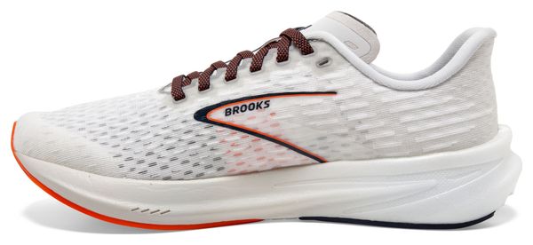 Chaussures Running Brooks Hyperion Blanc Orange Homme