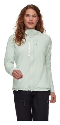 Giacca antivento Mammut Aenergy WB Hooded Blu Donna
