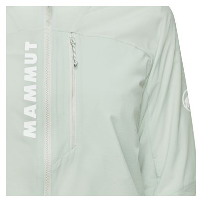 Giacca antivento Mammut Aenergy WB Hooded Blu Donna