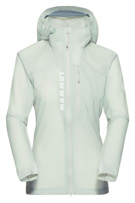 Giacca antivento Mammut Aenergy WB Hooded Blu Donna