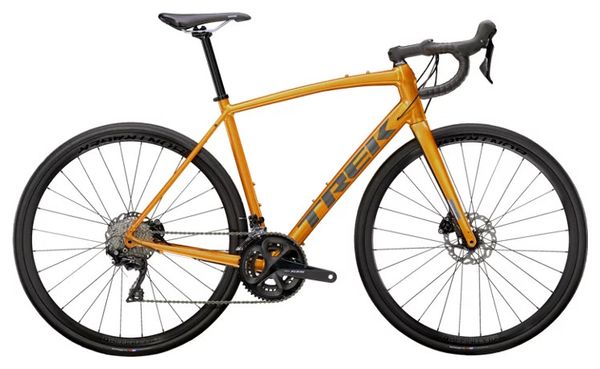 Vélo de Route Trek Domane AL 5 Disc Shimano 105 11V 2021 Orange 
